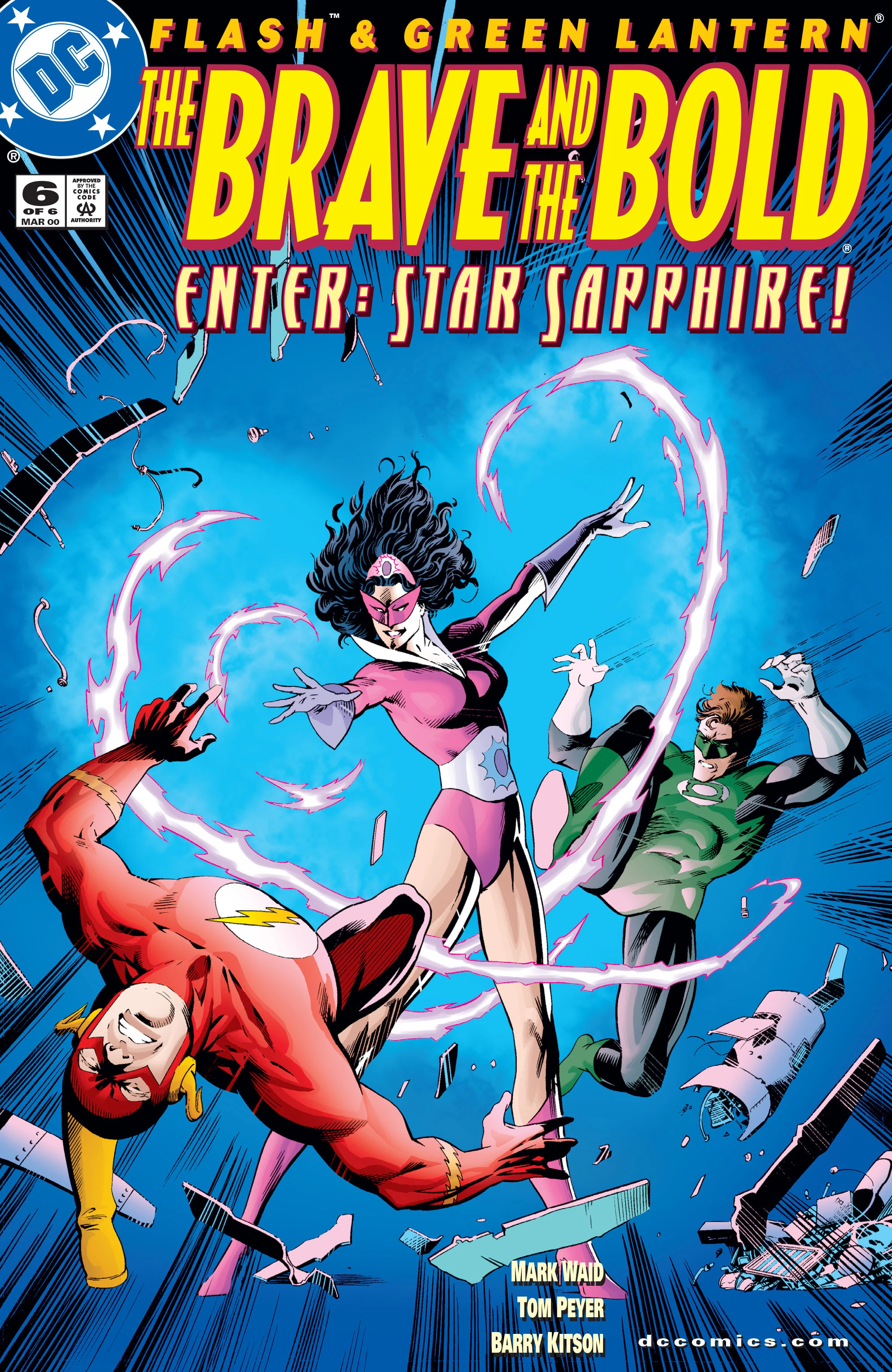 Flash & Green Lantern: The Brave & The Bold #6 (DC, 2000 — Cover A) cover
